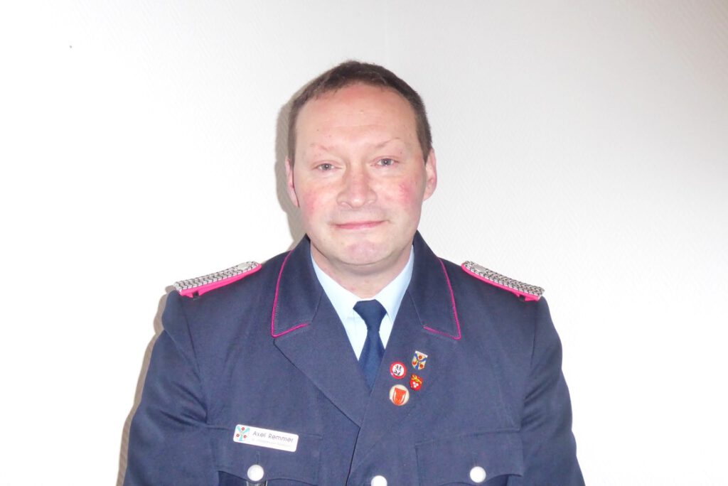 Axel Remmer ,stellv.Ortsbrandmeister